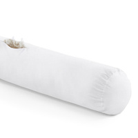 Наперник для подушки-валика длина: 140 см белый