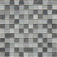 Мозаика Caramelle mosaic Silk Way Black Tissue 29,8x29,8 см