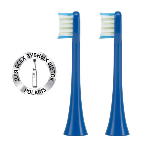 Комплект насадок для электрической зубной щетки Polaris TBH 0105 M (2) POLARIS