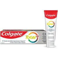 Зубная паста Colgate Total 12 Чистая Мята комплексная антибактериальная, 75 мл, 75 г