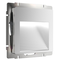 Werkel серебряный Встраиваемая LED подсветка наклонная рифлёная System 57