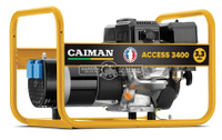 Бензиновый генератор Caiman Access 3400 (FRA, Caiman Green Engine, 212 см3, 2.1/2.7 кВт, 3.6 л, 37 кг)