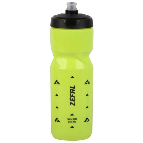 Фляга велосипедная Zefal Sense Soft 80 Bottle Neon, пластик, 800 мл, желтый, 2023, 157N ZEFAL