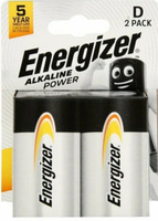 Элемент питания LR20 D 1.5V Energizer Alkaline power BL-2