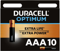 Элемент питания LR 03 Duracell Optimum BL-10