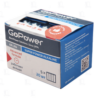 Элемент питания LR 6 GoPower (4) Box20