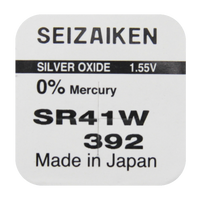 Элемент питания 392 SR41SW G3 Silver Oxide "Seizaiken" BL-1