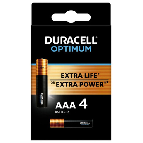 Элемент питания LR 03 Duracell Optimum BL-4