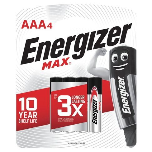 Элемент питания LR 03 Energizer Max BL- 4