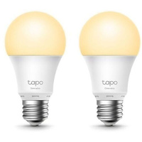 Умная лампа TP-LINK Tapo L510E (2pack) E27 белая 8.7Вт 806lm Wi-Fi (2шт) [tapo l510e(2-pack)]