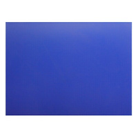 Доска разделочная (пластик) 600х400х18 мм, синяя, /1/10/ ROAL