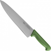 Шеф-нож 25см Roal зеленая пластиковая ручка ROAL