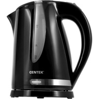 Чайник электрический CENTEK CT-0040, 2200Вт, черный и серый