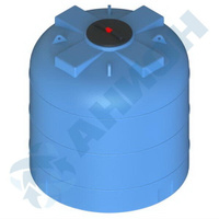 Анион 3000ВФК2 вертикальная цилиндрическая ёмкость для воды 3000 л. с внешней резьбой, с дыхательным клапаном