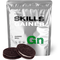 Многокомпонентный Гейнер со сложными углеводами SKILLS Nutrition "GAINER", Печенье-Крем, 2 кг Skills