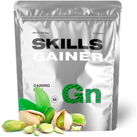 Многокомпонентный Гейнер со сложными углеводами SKILLS Nutrition "GAINER", Фисташки, 2 кг Skills