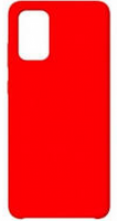 Силиконовый чехол с микрофиброй DF для Realme C15 Красный