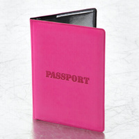 Обложка для паспорта STAFF мягкий полиуретан ПАСПОРТ розовая 237605