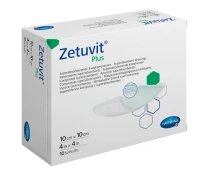 Повязка суперабсорбирующая стерильная ZETUVIT PLUS 10*10 см HARTMANN