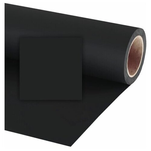 Фон бумажный Raylab 009 Black Черный 2.72x11 м