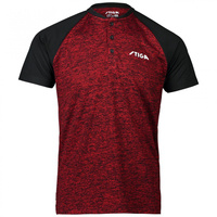 Теннисная рубашка Stiga Team (красно-черный), р-р S