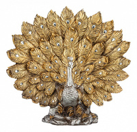 Статуэтка Золотой павлин (53x23x51 см)