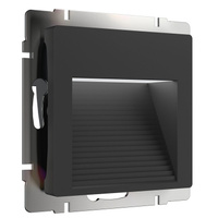 Werkel черный матовый Встраиваемая LED подсветка наклонная рифлёная System 57