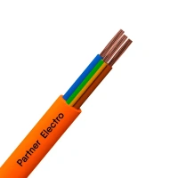 Провод Партнер-Электро ПВС 3x1.5 на отрез ГОСТ цвет оранжевый ПАРТНЕР-ЭЛЕКТРО
